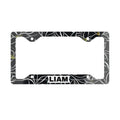 Personalized License Plate Frame Custom Name Metal Car Frame Modern Design