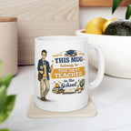 Best Teacher Mug This Mug Belongs To The Best Teacher in the School, Teacher Coffee Mug Gift
