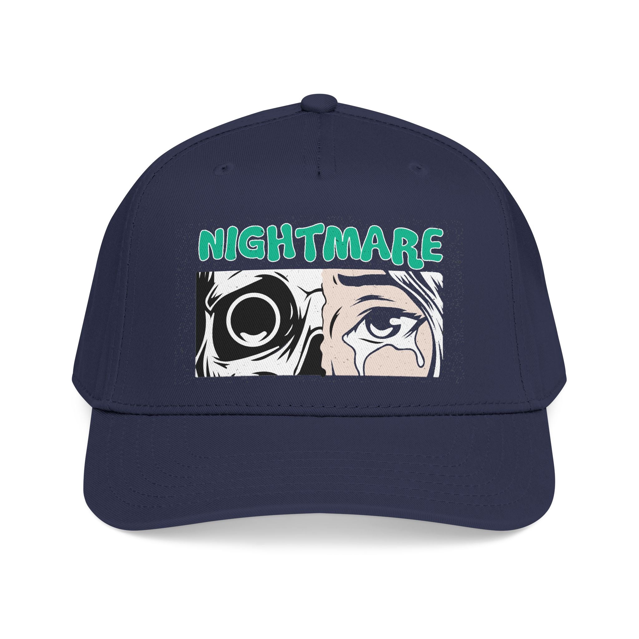 Nightmare Graphic Baseball Cap  Horror Eyes Illustration Cap
