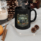 Seattle Football Mug for Men Black Coffee Cup for Beer Lovers, Tailgating & Game Day Sports Fan Gift