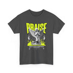 Praise Angel T Shirt Streetwear Graphic Tee, Urban Faith Shirt, Inspirational Angel Tee