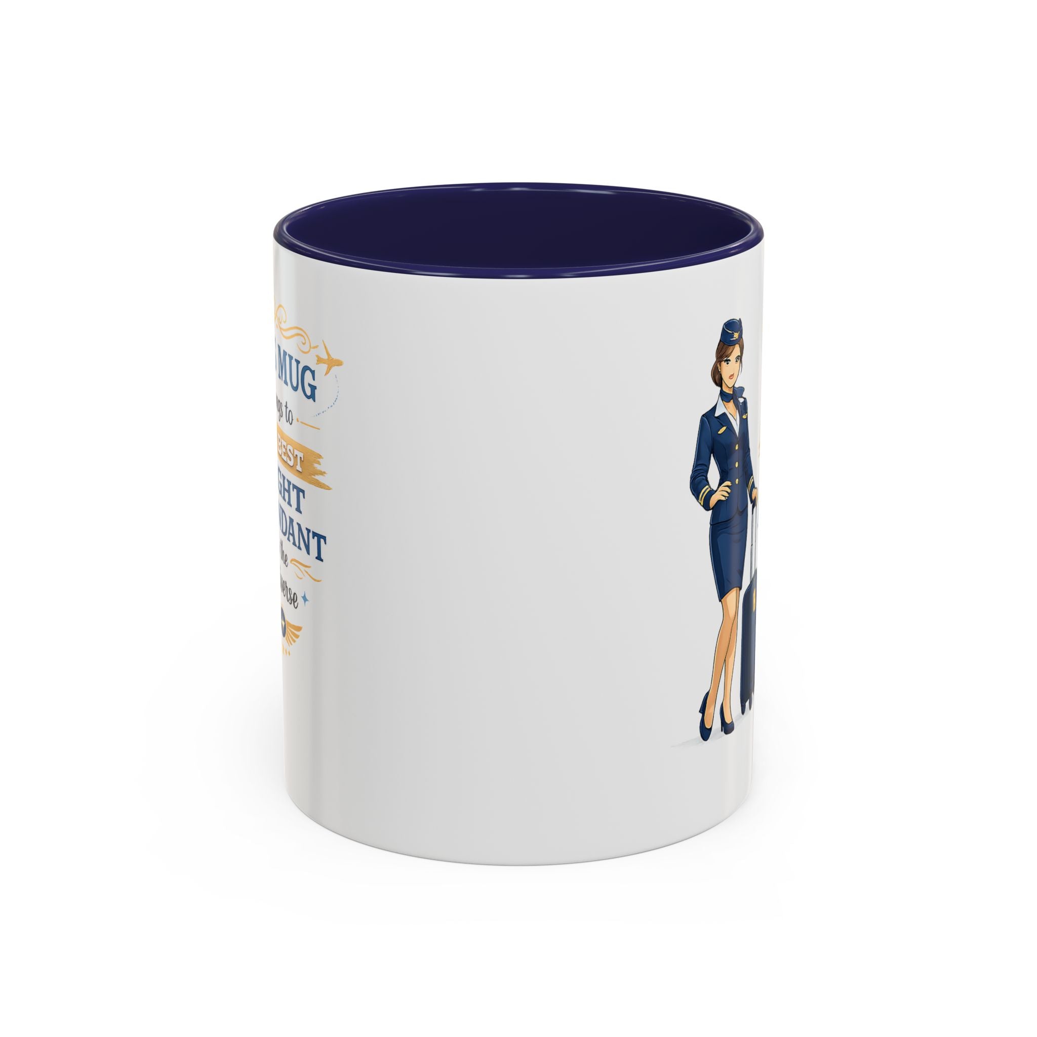 Best Flight Attendant Mug  This Mug Belongs To The Best Flight Attendant in the Universe, Cabin Crew Coffee Mug Gift